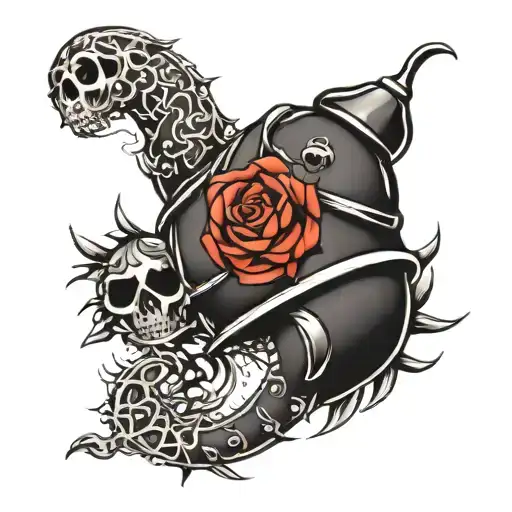 rollie pollie Ollie tattoo design idea