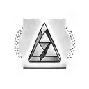 A Spotify logo with a bookshelf inside tattoo design idea