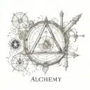  alchemy   tattoo design idea