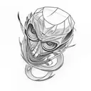 obito tattoo design idea