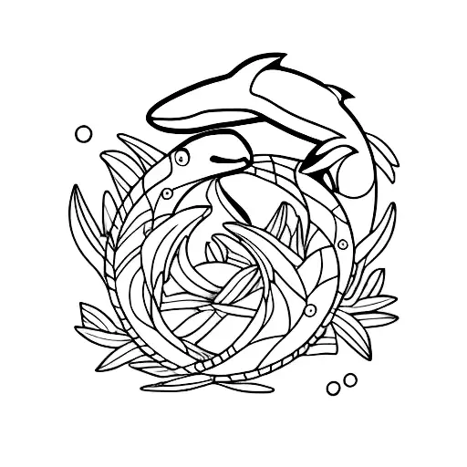 orca tattoo design idea