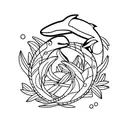 orca tattoo design idea