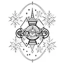  let it go tattoo design idea