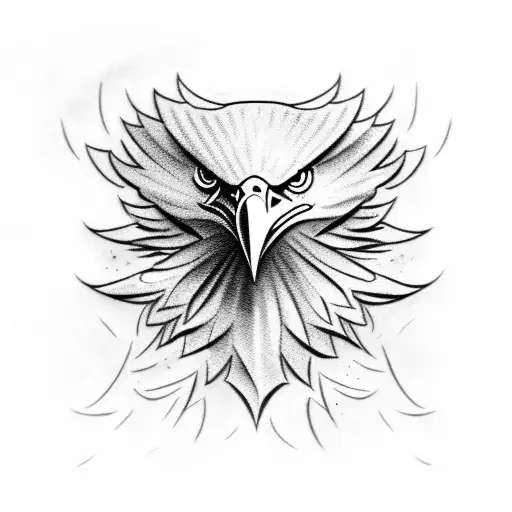 eagle, American flag, captain America  tattoo design idea