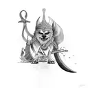 marriage Viking 24 years  tattoo design idea