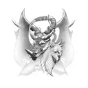 marriage Viking 24 years  tattoo design idea