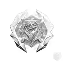 philosopher stone symbol tattoo design idea