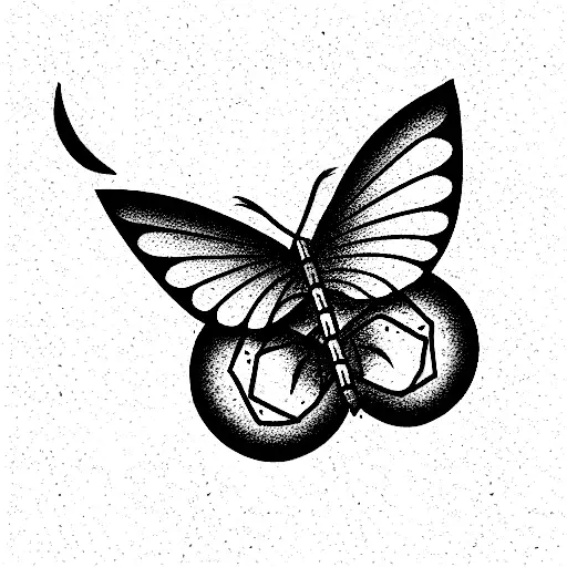 program code with serial numbe tattoo design idea