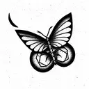 program code with serial numbe tattoo design idea