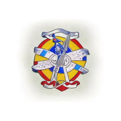 Country of Haiti with the number 1804 inside it in bold text,with a red to blue fade tattoo design idea