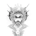 vagabond miyamoto musashi tattoo design idea