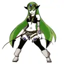 midna from twilight princess inspecting a rupee tattoo design idea