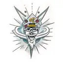 I doubt therefor I think I think therefor I am tattoo design idea