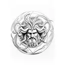 zeus,Morpheus,Medusa,Neptune  tattoo design idea