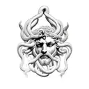 zeus,Morpheus,Medusa,Neptune  tattoo design idea