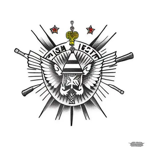 russian prison tattoo design idea