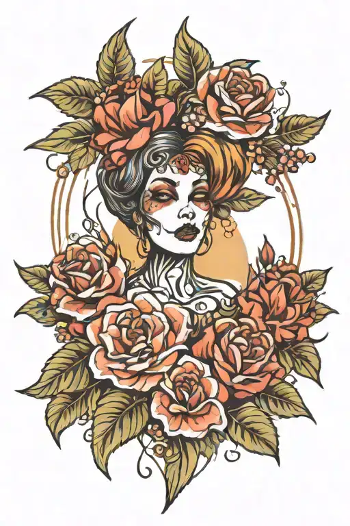 syngoniums tattoo design idea