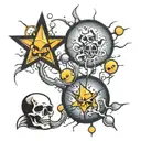 cheeseboy l s d molecule inside tattoo design idea