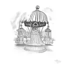 The Carousel never stops turning tattoo design idea