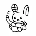 student miffy tattoo design idea