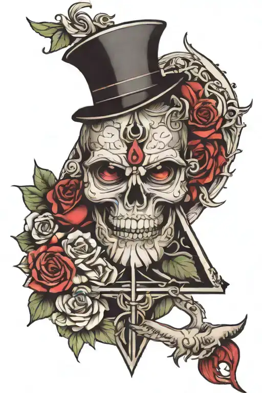Single word. Killuminati tattoo design idea