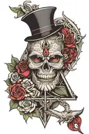 Single word. Killuminati tattoo design idea