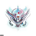 baphomet tattoo design idea