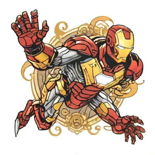 ironman triathlon tattoo design idea