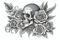 pain hatred grief sorrow tattoo design idea