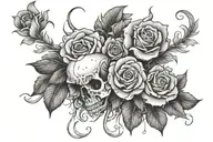 pain hatred grief sorrow tattoo design idea