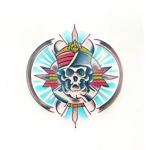  111 tattoo design idea