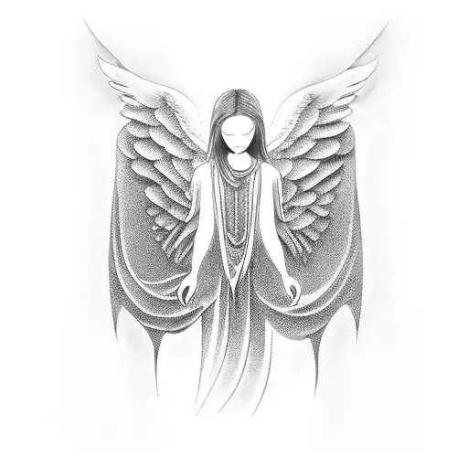angel numbers 111 tattoo design idea