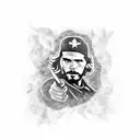 che guevara tattoo design idea