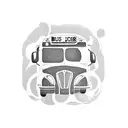 bus driver job tattoo design idea
