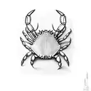 crab tattoo design tattoo design idea