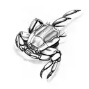 crab tattoo design tattoo design idea