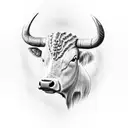 cattle brand texas tattoo design idea
