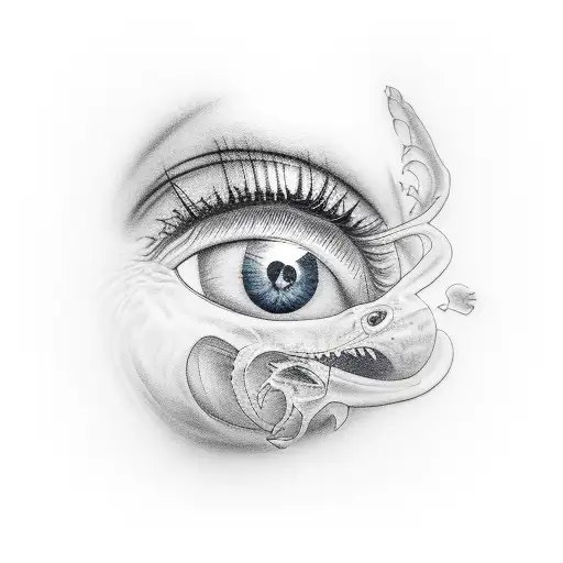 trust no one tattoo tattoo design idea