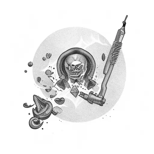 trust no one tattoo tattoo design idea