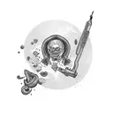 trust no one tattoo tattoo design idea