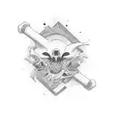 trust no one tattoo tattoo design idea