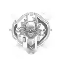 trust no one tattoo tattoo design idea