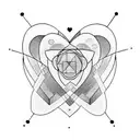 love alone tattoo design idea