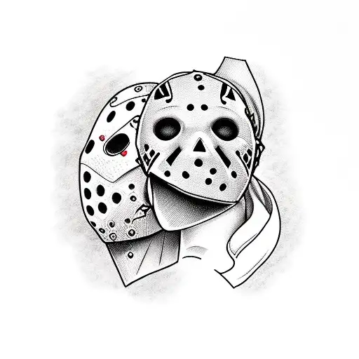 friday the 13th wedding tattoo design idea