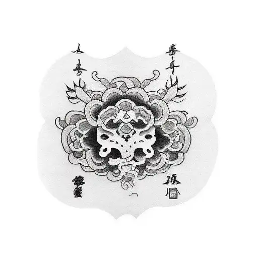 my father died in the same day my daughter born tattoo design idea