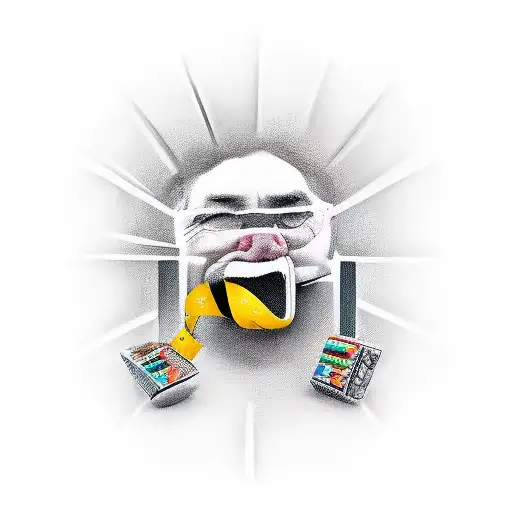 my father died in the same day my daughter born tattoo design idea