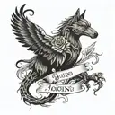 romans 8:11 tattoo design idea