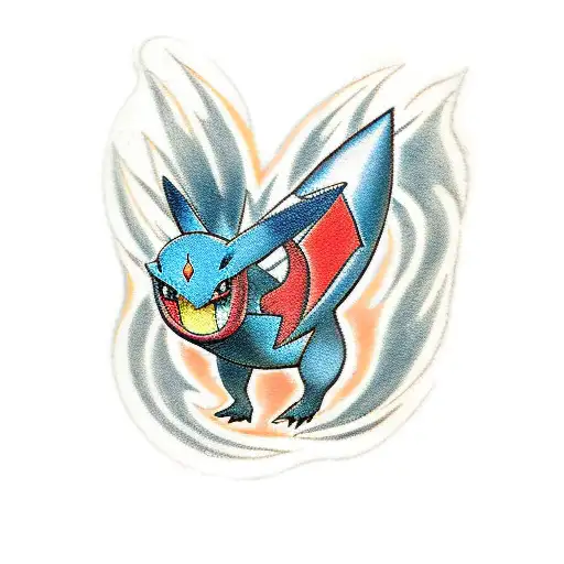 classic pokemon  tattoo design idea