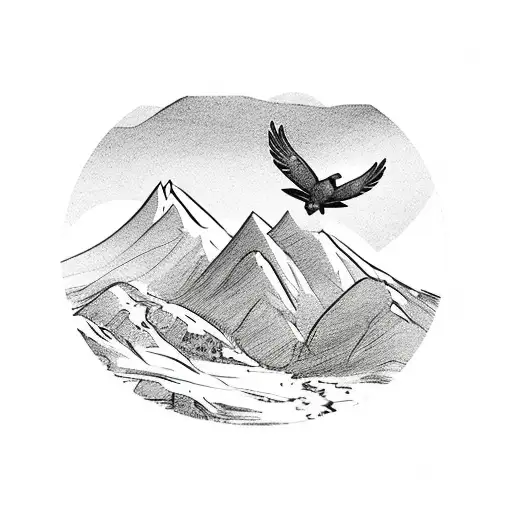 How to Draw Mountain - Pen and Ink Drawings by Rahul Jain