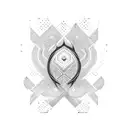 heartbeat lines in mrunali name tattoo design idea